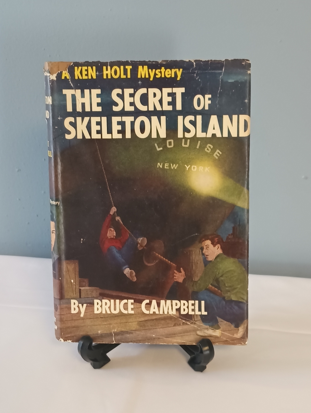 The Secret of Skeleton Island by Bruce Campbell - Vintage Mystery Hardcover